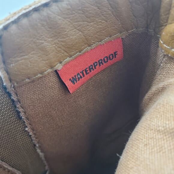 Sorel Emelie II Waterproof Chelsea Ankle Boot Taffy Leather Brown Size 11 - Picture 8 of 10